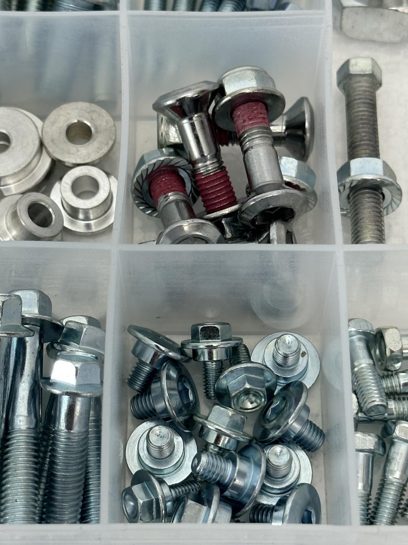 Pit Posse PP2709HO Honda Elite Metric Motorcycle Bolt Kit Assortment 210 pc Fits CR125R CR250R CR500R CRF250R CRF250X CRF450R CRF450X CRF450RX CR CRF 2000-Current and Most XR/XL - Image 4